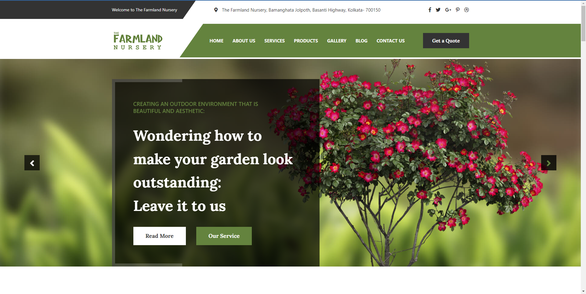 the farmland nursery website